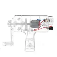 1 шт. прозрачный ручной генератор Модель начальной школы научное экспериментальное оборудование генератор мощности 29033