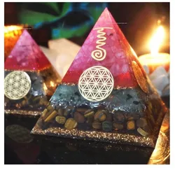 Aurareiki Orgonite Aura Pirámide de Energía de Alta Frecuencia Que Ayuda a Amar el Negocio a Calmar el Alma Yoga Meditación Decoración Regalo Aurareiki Orgonite Aura Pirámide de Energía de Alta Frecuencia Que Ayuda a Amar el Negocio a Calmar el Alma Yoga Meditación Decoración Regalo