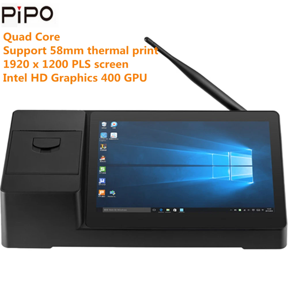 Pipo X3 мини-ПК Intel Cherry Trail Z8350 4 ядра 2 GB 32 Windows 10 Android 5 1 Декодер каналов кабельного