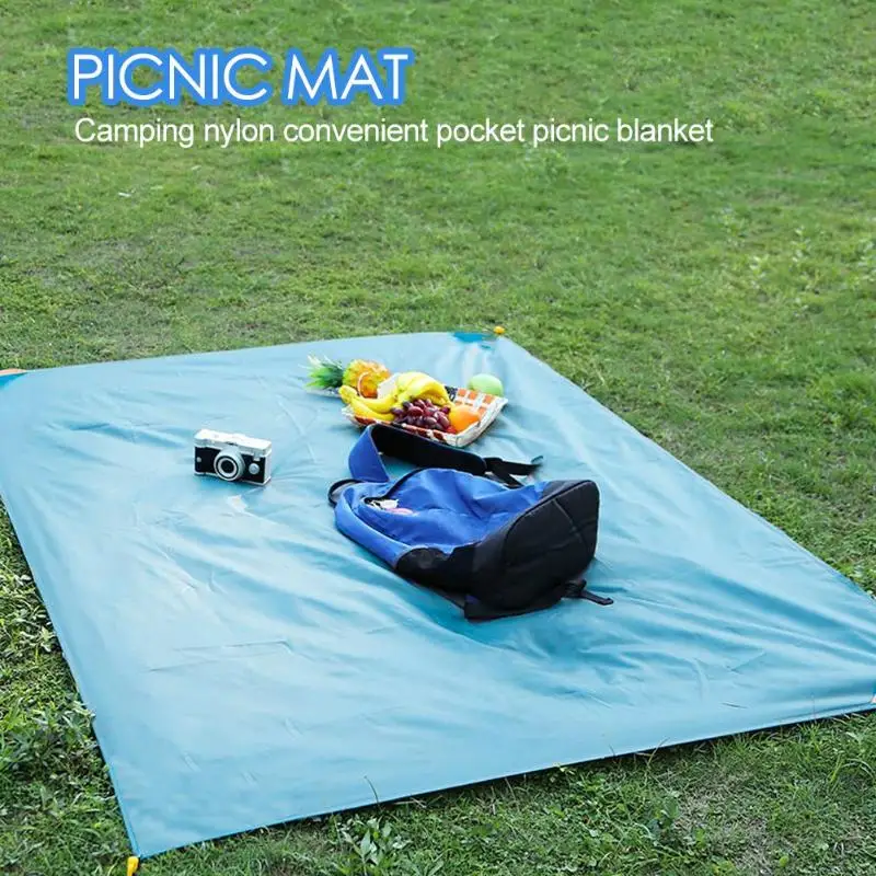 

High Quality Portable Outdoor Picnic Mat Blanket Pocket Waterproof Moisture-proof Beach Travel Camping Mat Multifunctional