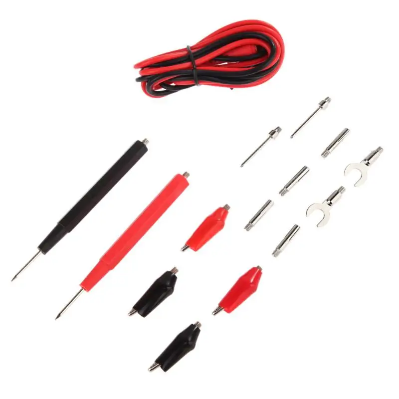 

Portable Digital Multimeter Multi Meter Test Lead Probe Wire Pen Cable Universal Digital Multi-sensor Test Pen 16pcs/Set new hot