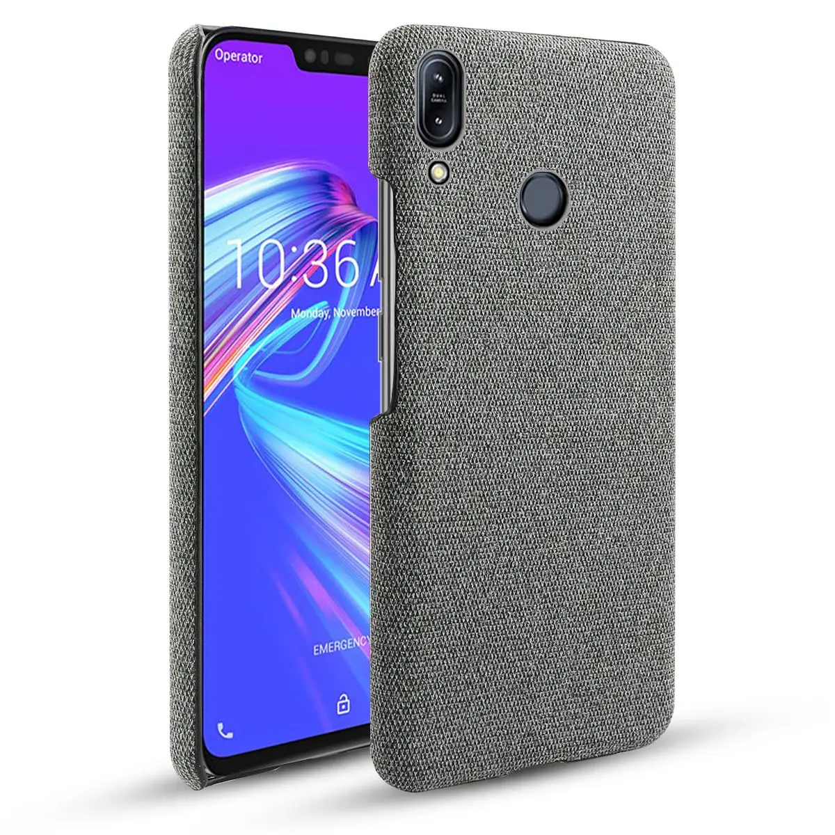 Для Asus Zenfone Max M2 ZB633KL чехол для телефона Ультратонкий Жесткий ПК Тканый дизайн |