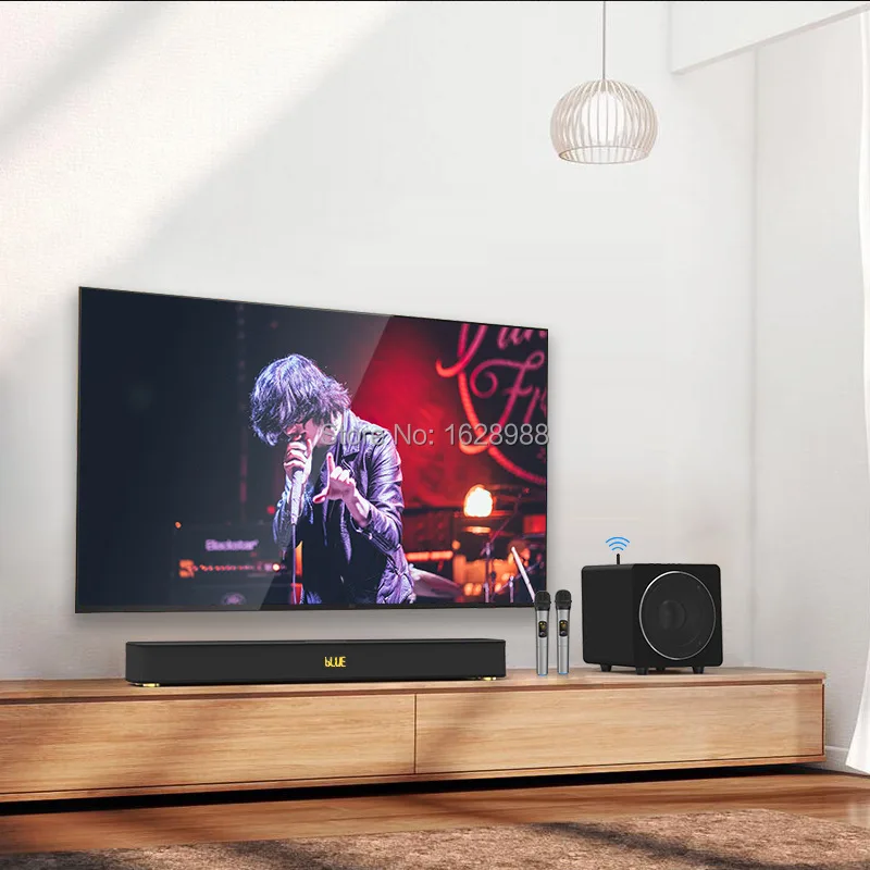 Беспроводная Bluetooth Колонка для телевизора с сабвуфером WS9 300 к|Саундбары| |