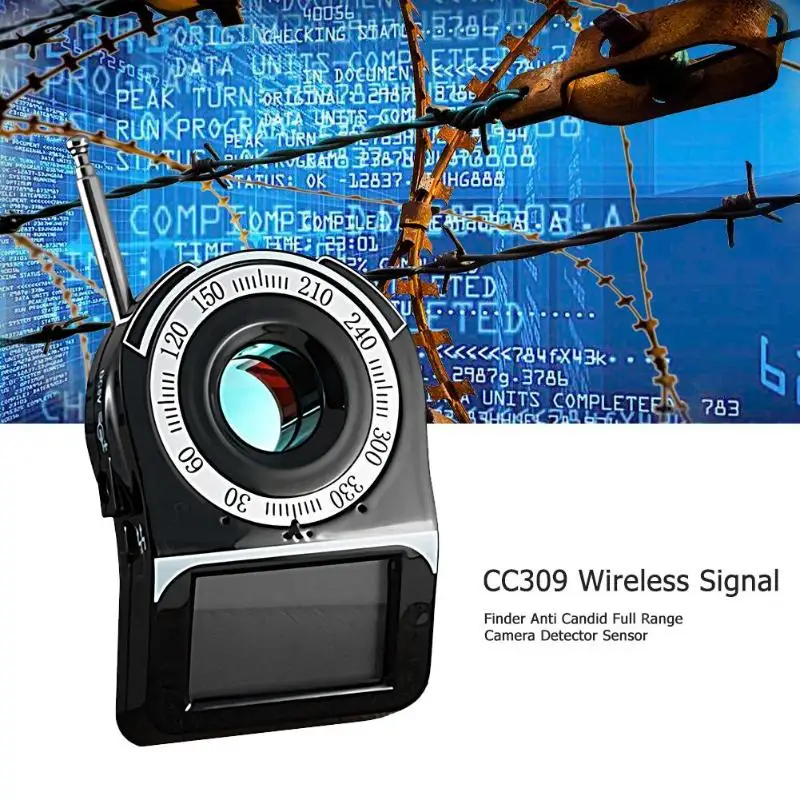 

Wireless Anti Candid Signal Finder Full Range Camera Detector Protable GSM Sensor Mini Consealed Camera