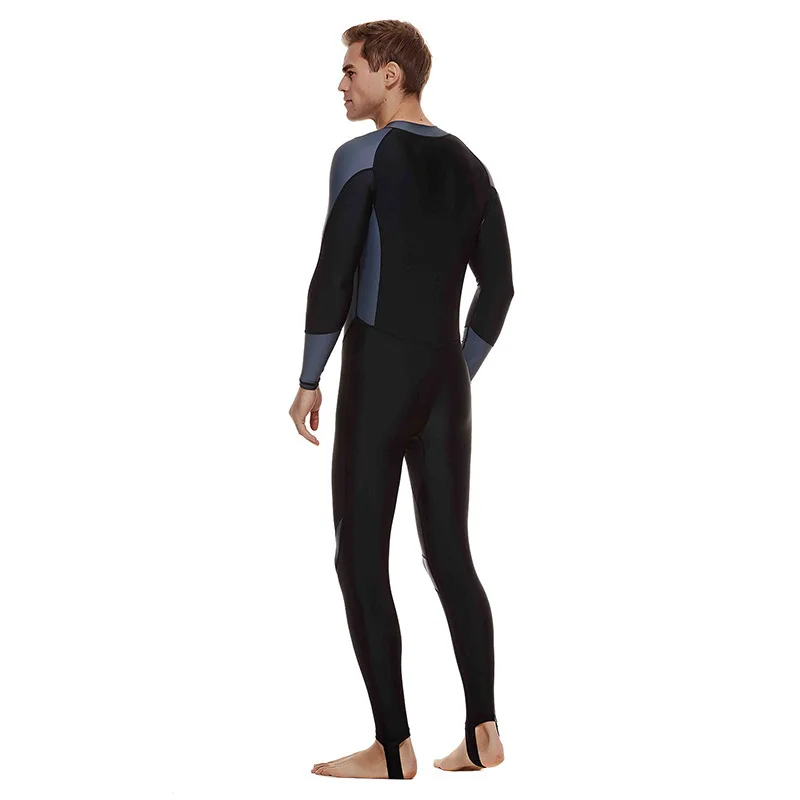 Для Мужчин гидрокостюм из лайкры костюм для подводного плавания и сервинга парусный спорт Гидрокостюмы УФ защищает всего тела топ для серфинга с длинным рукавом для плавания купальник