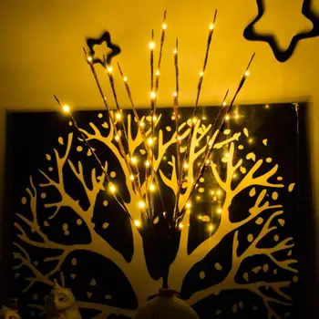 

Tree Branches Floral Lights 20 LED Willow Branch Lamp For Home Christmas Party Garden Decor Christmas Birthday Gift gifts