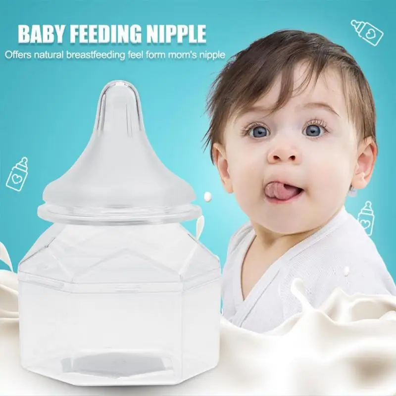 soft nipple feeding bottle