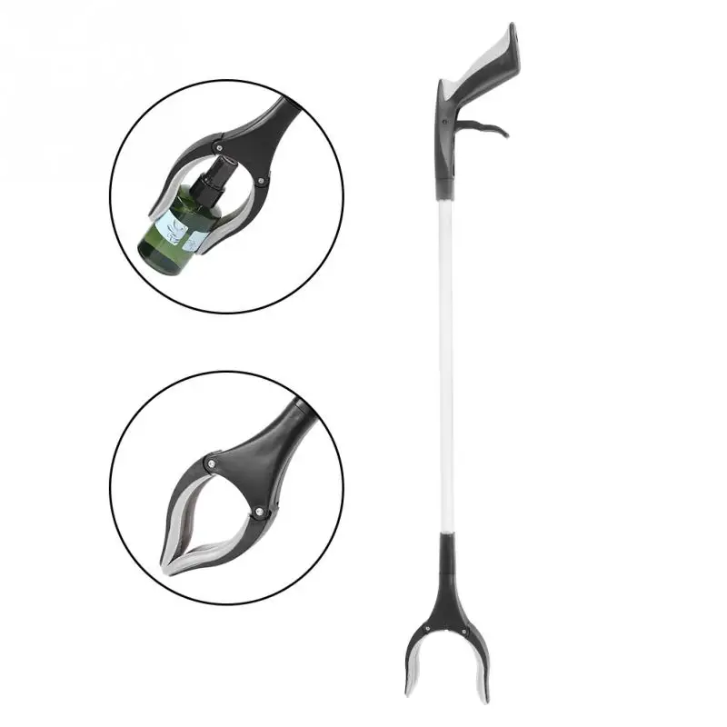 Garbage Grabber Reacher Rotating Grabber Pick Up Tool Hand Arm Extension Nonslip Long Reacher