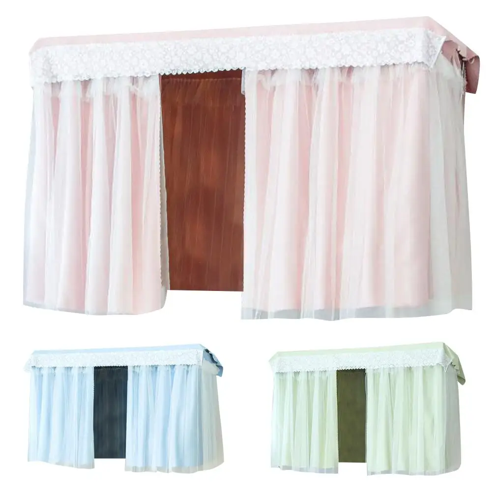 

Princess Style Single Bed Curtain Student Dormitory Shading Cloth Bedroom Korean Bed Curtain Comfortable And Breathable