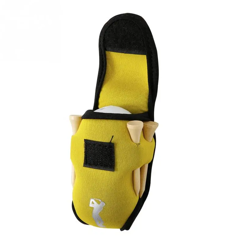 في الهواء الطلق المحمولة البسيطة حقيبة غولف 4 المحملات و 2 كرات حامل النيوبرين البسيطة الخصر حقيبة أداة رياضية حزمة كرات تيز اكسسوارات #127