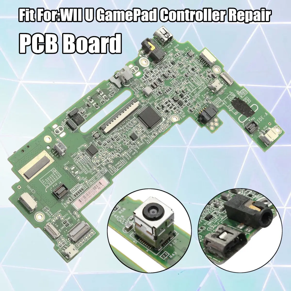 

For WII U Gamepad PCB Motherboard Circuit Board Replace Repair For WII U Game Pad Controller