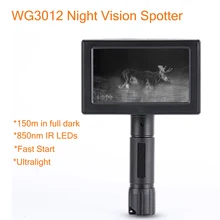 WG3012 цифровые охотничьи камеры ночного видения 800X480 разрешение дисплей NV Корректирующее снаряжение для охоты