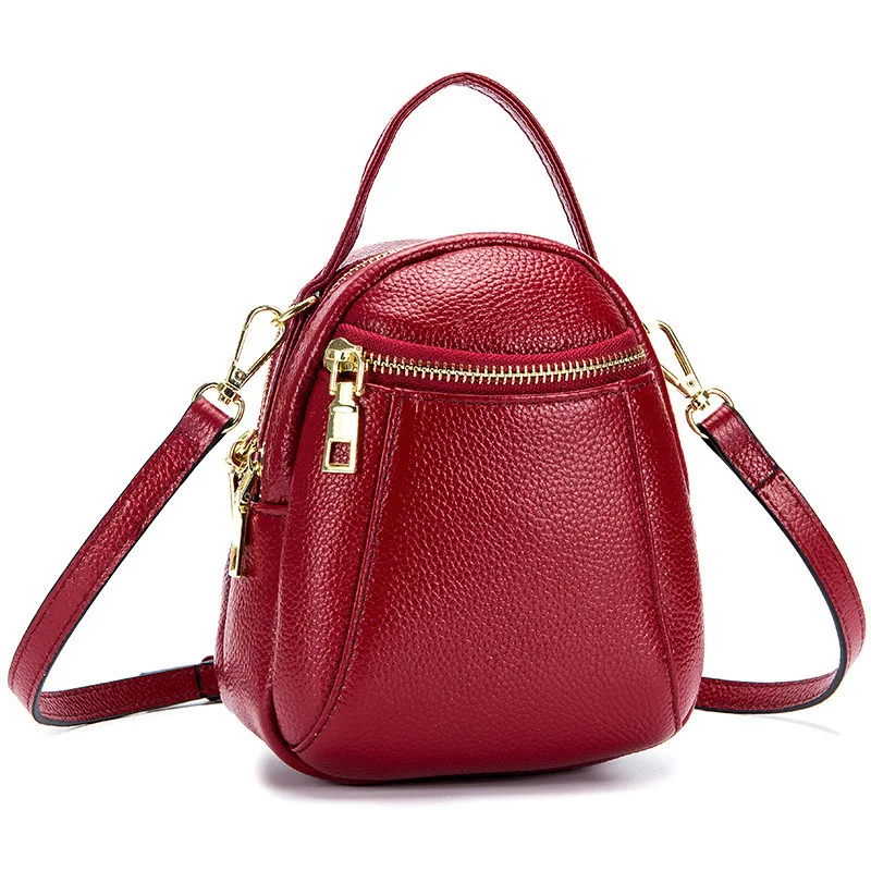 

Fashion Women Crossbody Bag Genuine Leather High Quality Womens Handbags And Purses Casual Tote Bag Girls Bag Small Obag Mini