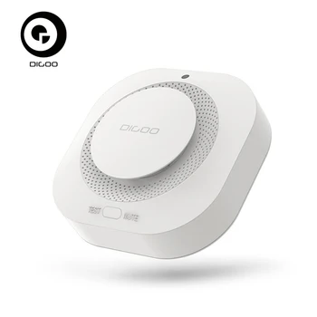 

DIGOO DG-SA01 Smoke Alarm Detector Independent Photoelectric Smoke Sensor Remote Alert Work with HOSA HAMA