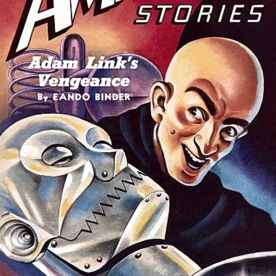 Vintage Sci Fi Amazing Stories Vengeance Poster Print (18 x 24) | Дом и сад