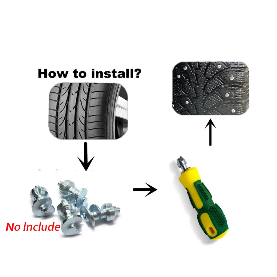 Stud Screw Anti-Slip Screw Stud Install Sleeve Tool For 15.2x9mm