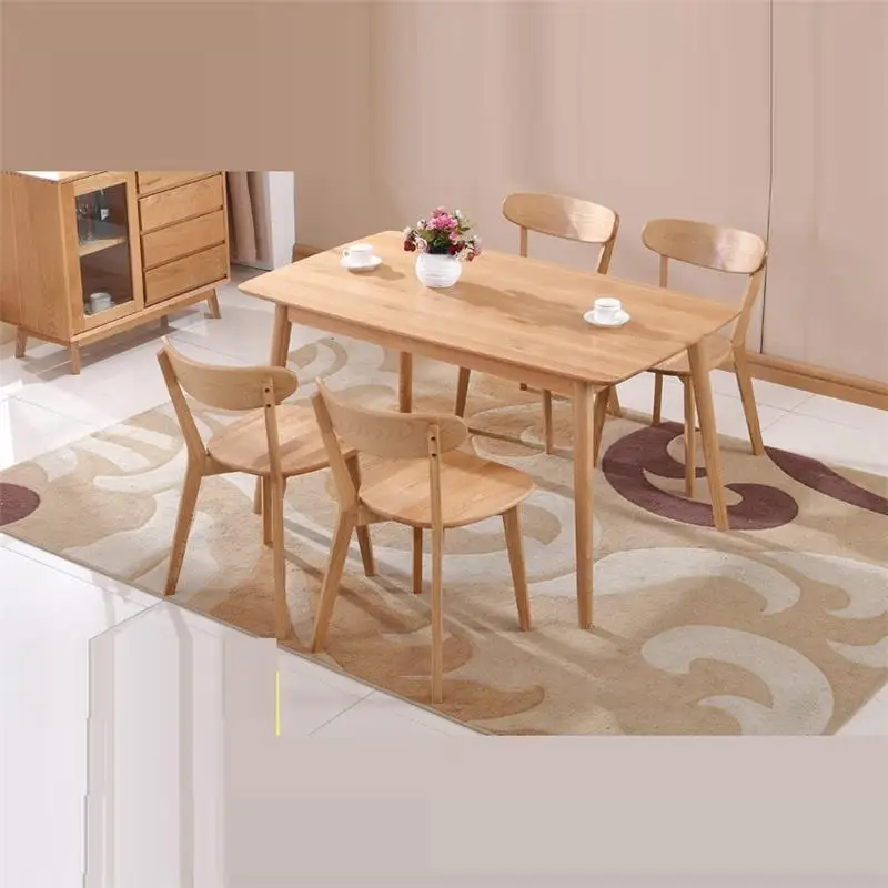 Set Esstisch Pliante Kitchen Tafel Juego Comedor Yemek Masasi Vintage Wood Bureau Mesa De Jantar Tablo Desk Dining Room Table