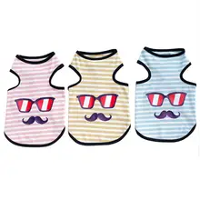 Pet Vest Dog Summer Apparel Clothes High Density Puppy Classic Vest Wear-resistant And Washable Not Easy To Wrinkle