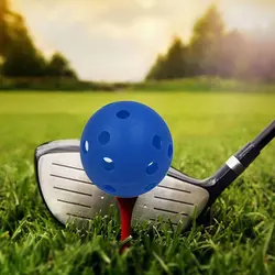 12 предметов высокое качество Balls Учебное пособие пластиковый мяч для гольфа на открытом воздухе Спорт Гольф мячи для гольфа Практика