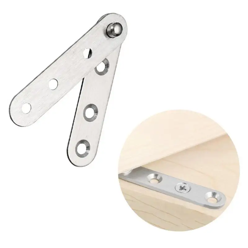 

Stainless Steel Hardware Doors Hinges Rotating Shaft Positioning Concealed Upper Lower Cabinet A Word Doors Hinges Hardware