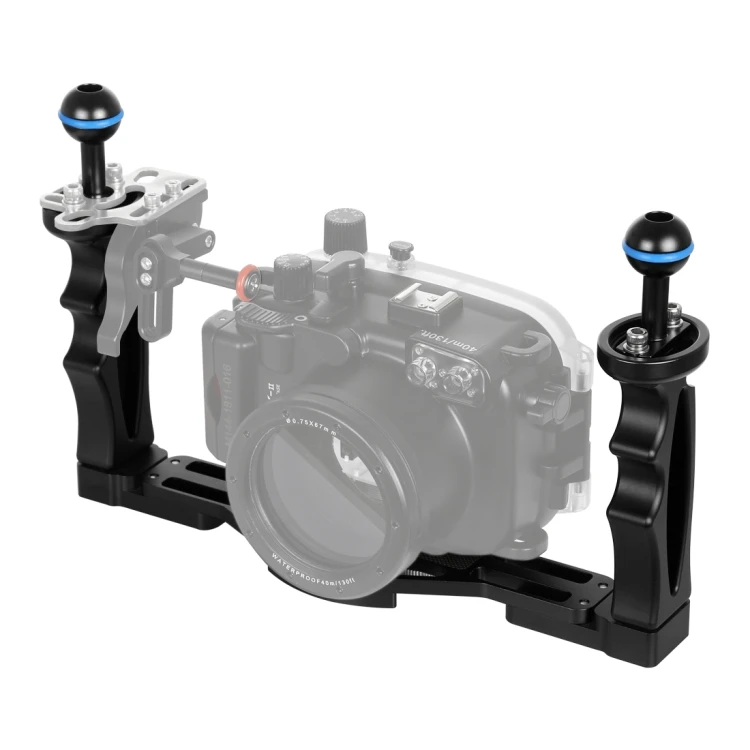 

PULUZ PU3523 for Gopro for Xiaoyi Camera Underwater Diving handheld Grip Bracket Aluminum Stand Holder Photography Accessories
