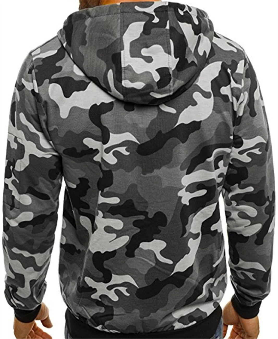 Preise Herren Pullover Strickjacke Mit Kapuze Mantel Camouflage Männlichen mode Armee Kampf Taktische Sweat Shirt Military Männer KLEIDUNG