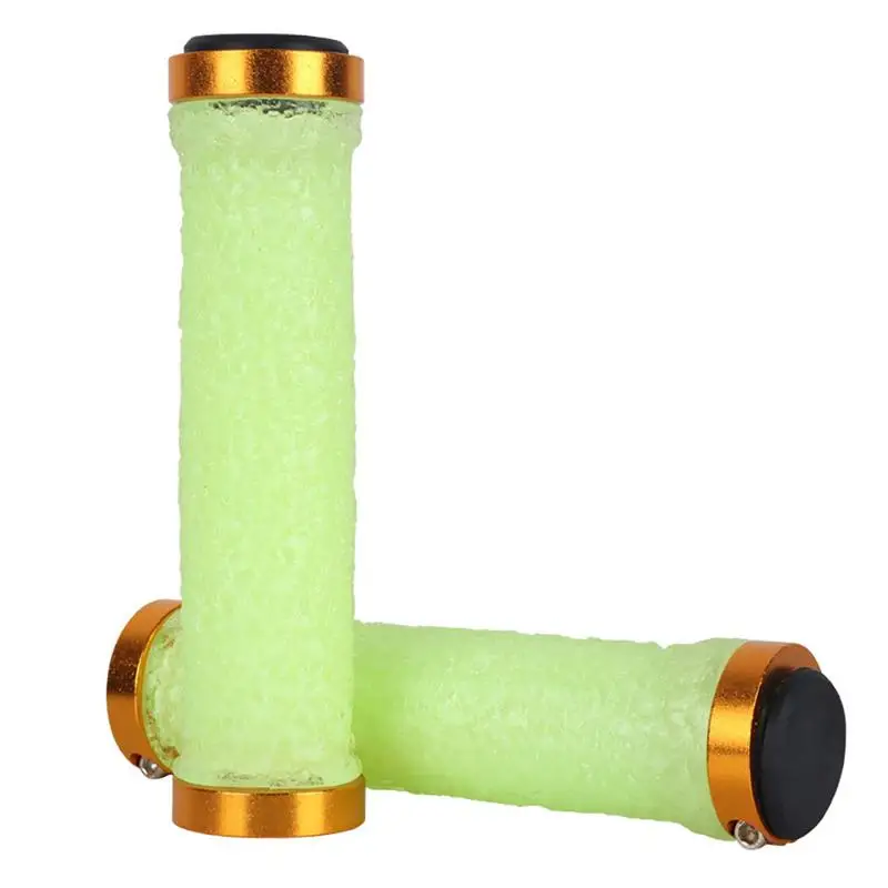 

Bike Cycling Handle Bar Double Lock Mountain Riding Equipment Silicone Non-Slip Handlebar Grips