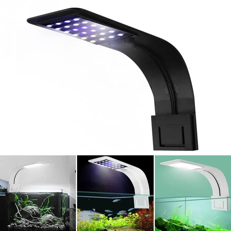 LED Aquarium Light plant Grow Light Aquatic Plant Lighting Waterproof Clip on Lamp For Fish Tank