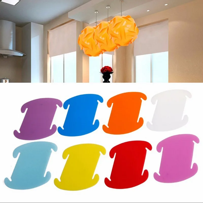 30 шт. DIY PP современный абажур подвесной шар новая лампа IQ пазл светодиодный светильник разноцветный для бара Потолочная люстра