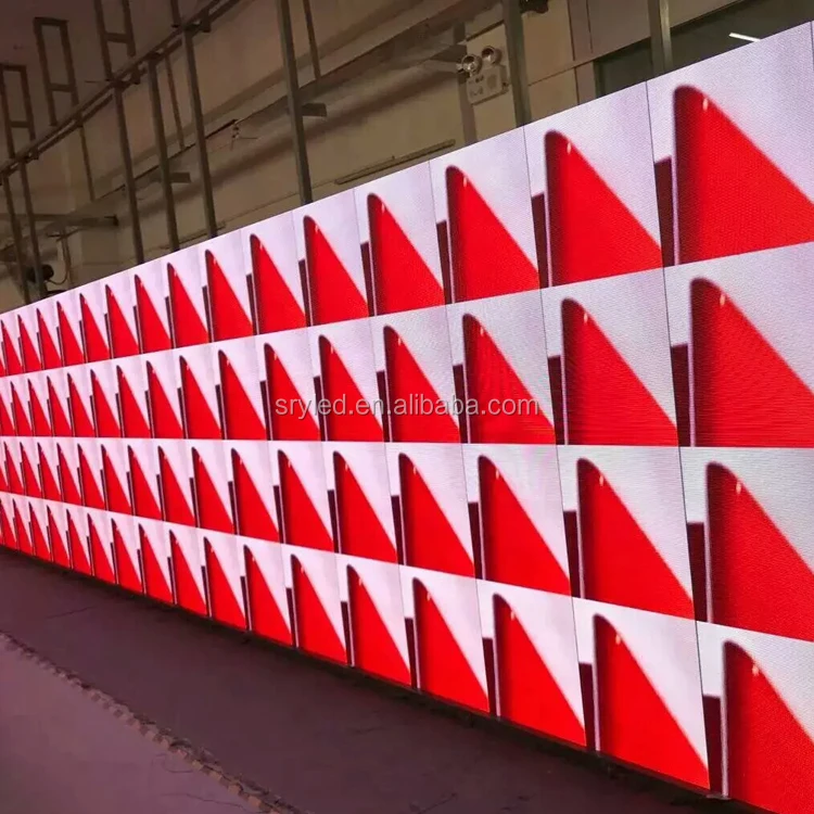 Китай p3.91 Крытый литой алюминий 500x500 шкаф для арендной рекламы видео стены