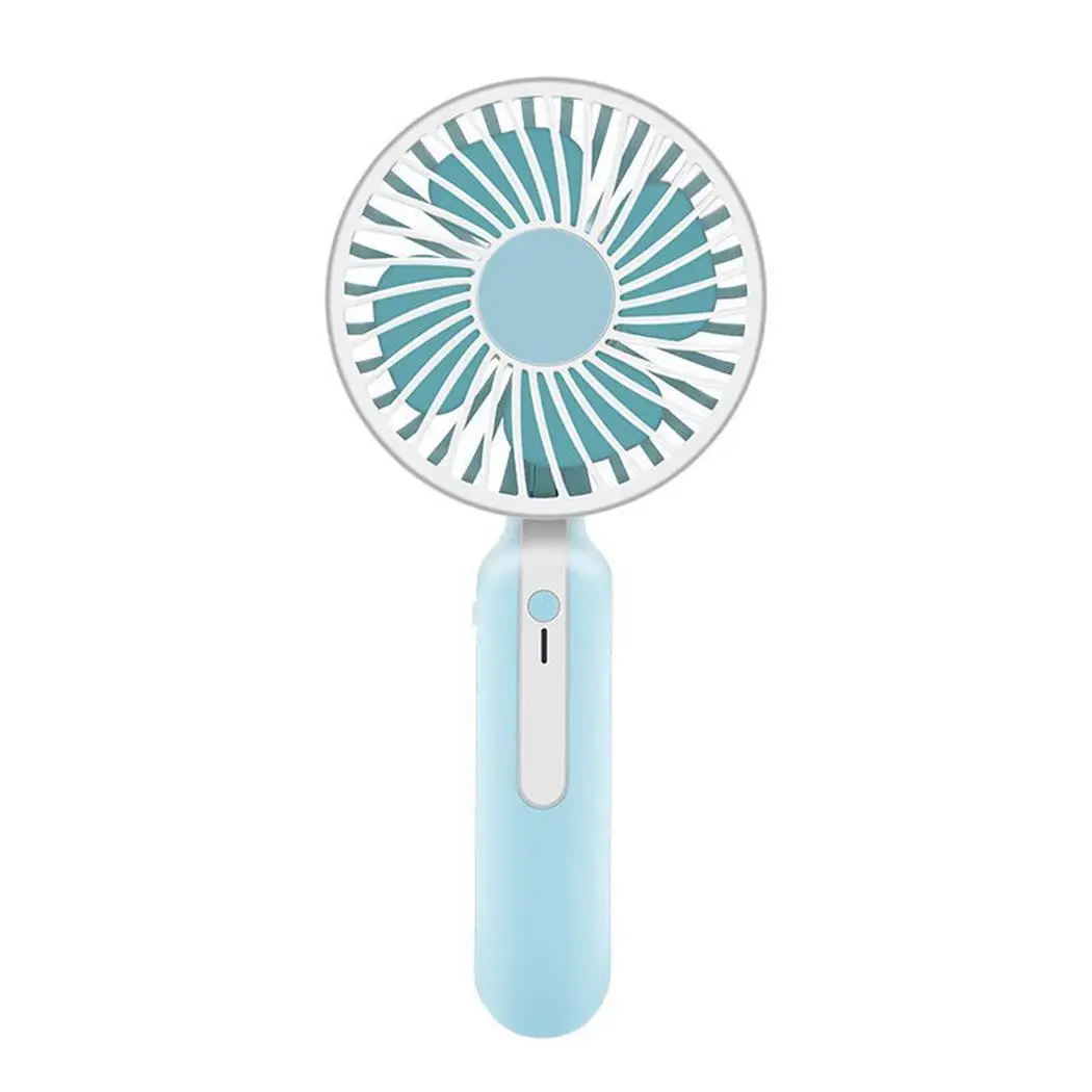 

Portable USB Fan Rechargeable Mini Desk Handheld Electric Fan Air Conditioner Cooling Pocket Fan Home Office Outdoor Travel