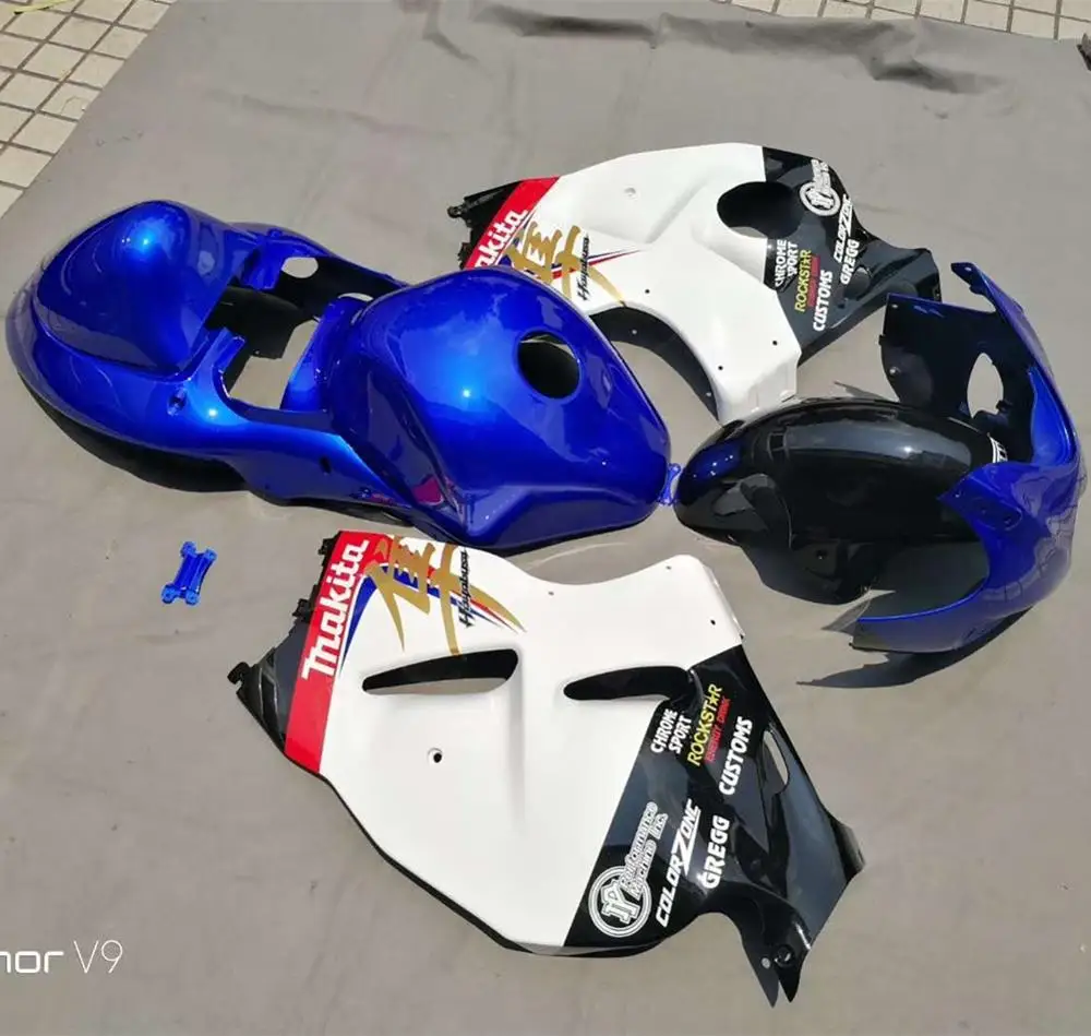 Мотоциклетный обтекатель abs Наборы для Suzuki GSXR1300 GSX1300R Hayabusa 1997-2007 Обтекатели на кузов капот бак Корпус сбоку Панель