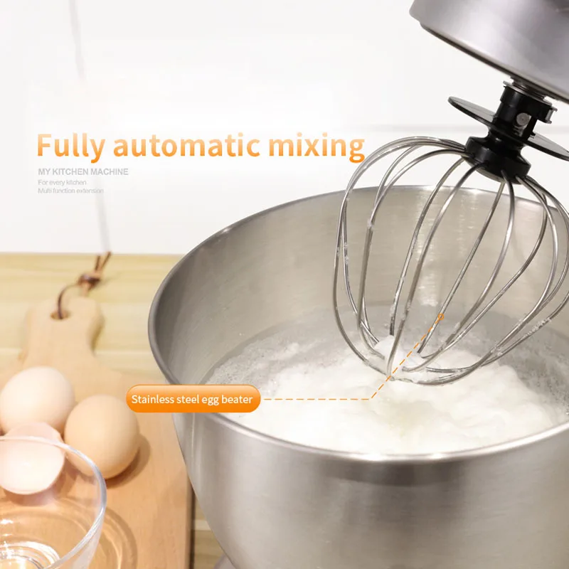 

1000W 4L Multifunction Electric Egg Beaters Cooking Machine Kitchen Mixer Cream Whipping Juicer Kneading Dough Machine Maker