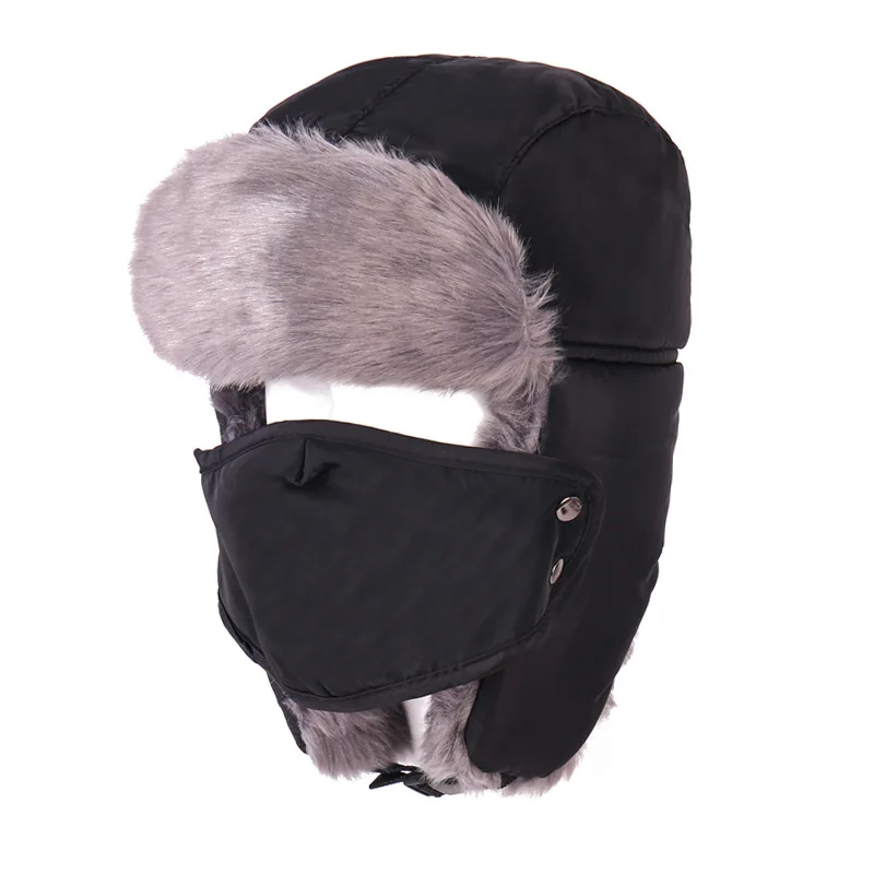 

Ski Full Face Cover Hat Winter Sports Scarf Mask Hat Women Men Warm Hood Cap
