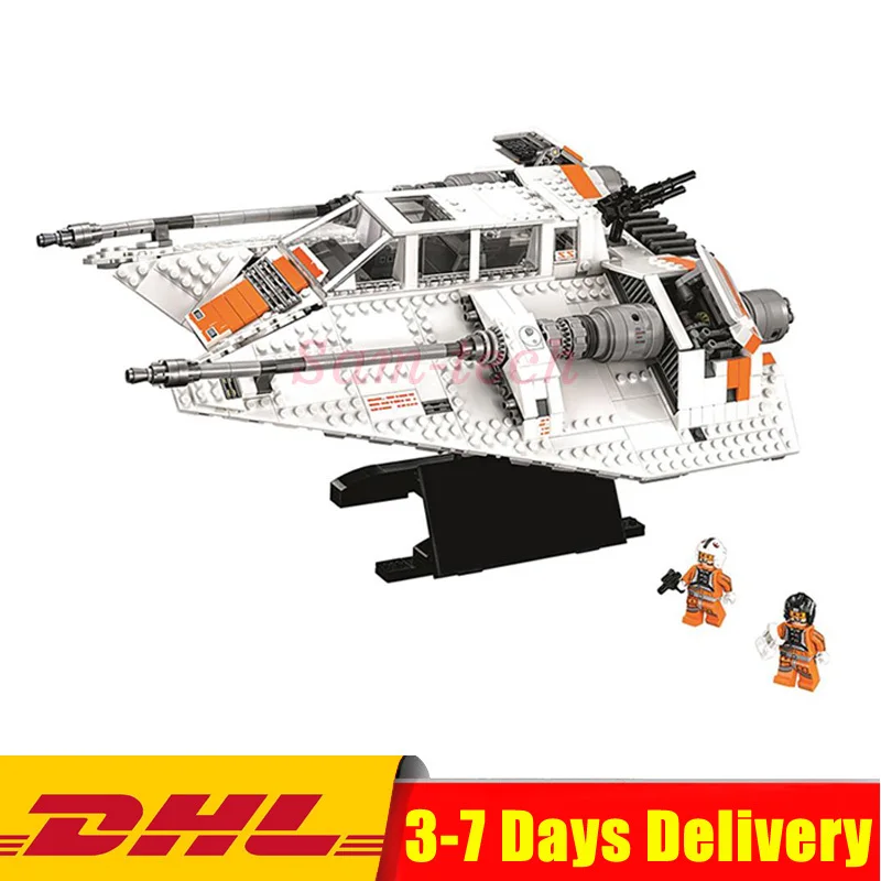 

In Stock Lepin 05084 1457pcs Star Set Wars Ucs Rebel Snowspeeder Model Building Kits Blocks Bricks For Compatible Legoings 10129