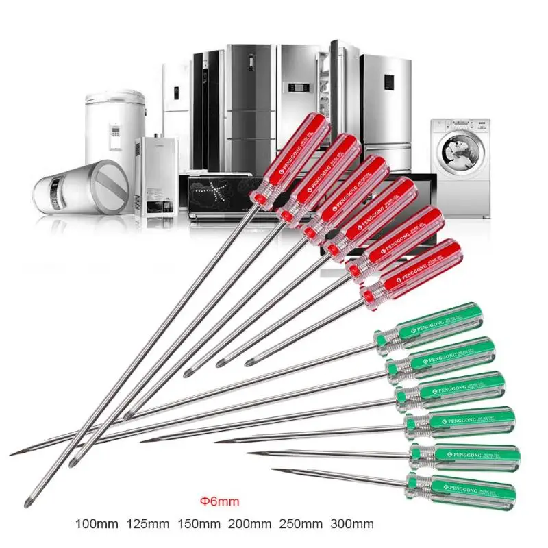 

12pcs/set100-300mm Multi-purpose Screw Set Insulated Straight Screwdriver DIY Repair Tool for Xbox/360 Wireless Controller Tool