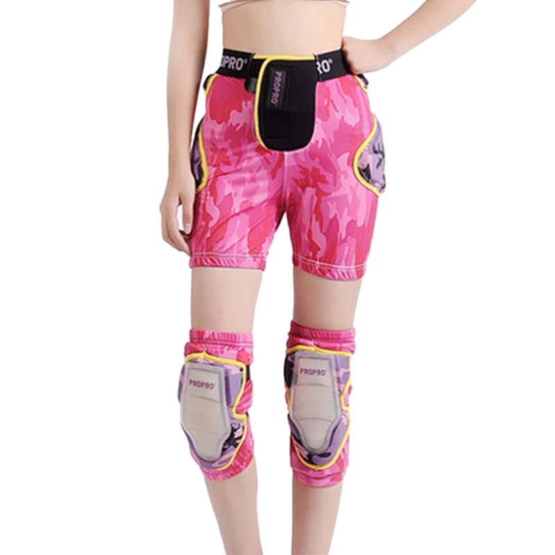 

PROPRO Armor Snowboard Shorts Protective Gear Knee Pads Hip Butt Support Brace Skiing Hockey Guard Skateboarding Ski Shorts