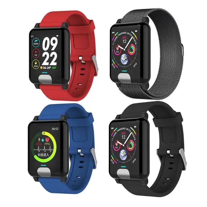 

E04 ECG/PPG HRV 3D Dynamic UI Blood Pressure Heart Rate Monitor Smart Band