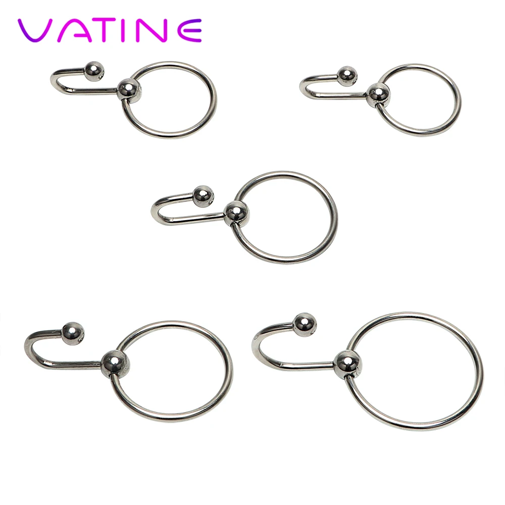 VATINE уретральный расширитель Кольца для пениса пенисный Plug катетер звуковые