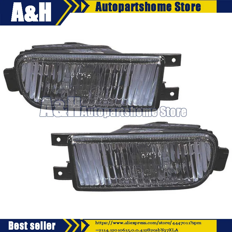 

New A Set Pair Right And Left Fog lights Lamps Lights 4A0941699 4A0941700 For Audi C4 100 1990-1994