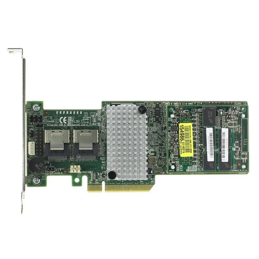 

New Broadcom Avago LSI MegaRAID SAS 9270-8i LSI00326 uesd 8 port 1GB cache SFF8087 RAID0.1.5.6 PCI-E 3.0 x8 Controller Card