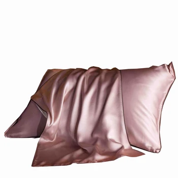

100% pure mulberry Silk Pillow case Envelope pillow case Single side Silk Pillow caseSatin Pillow Cover 10 Stypes Can Choose