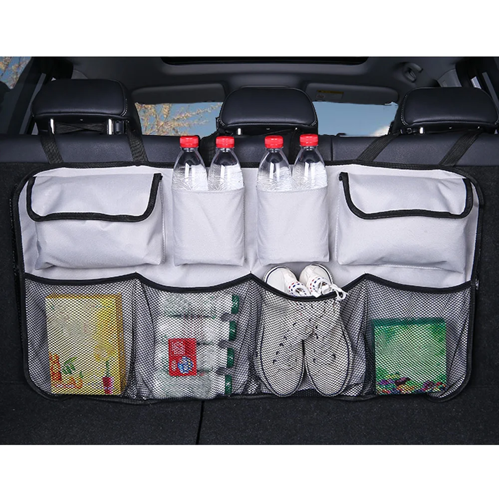 Car Trunk Organizer Bag Back Seat SUV Foldable Auto Storage Stowing