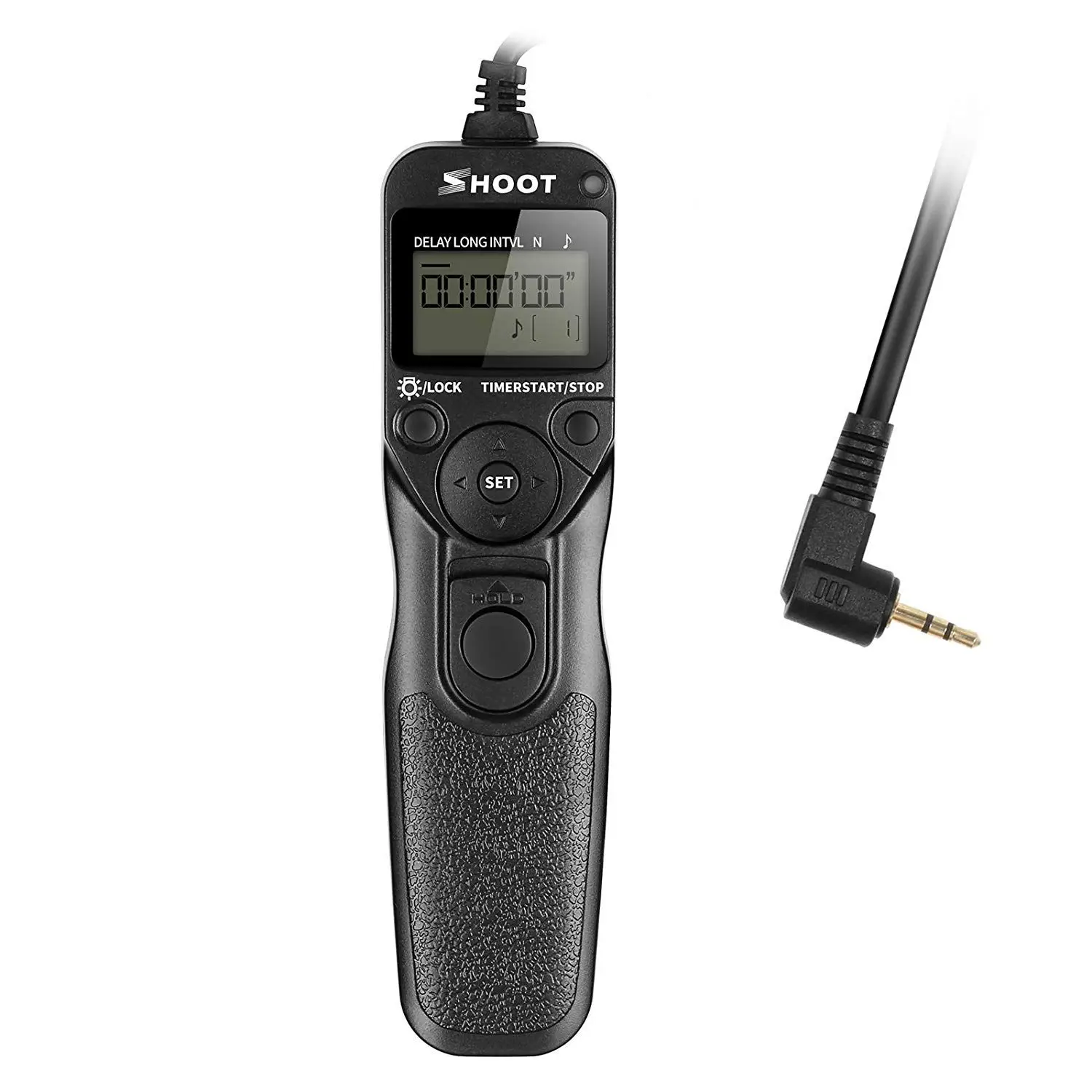 

SHOOT RS-60E3 LCD Timer Remote Controller Shutter Release Cord Trigger for Canon EOS 700D 650D 600D 550D 500D 1100D 60D 70D, P