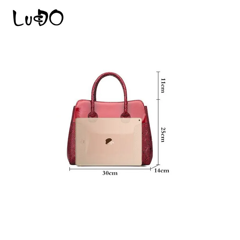LUCDO 2 комплекта роскошные сумки женские высококачественные дизайнерские