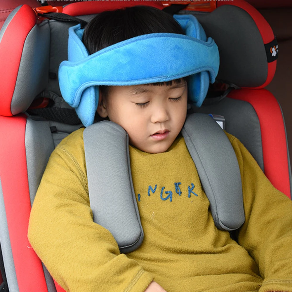 

Baby Children Kid Car Safe Seat Chair Top Caput Sleeping Support Holder Auxiliary Safety Belt Strap Car Pillow Universal