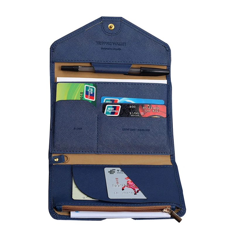 Обложка для паспорта, дорожный кошелек, унисекс, кожаный держатель для паспорта, Дамский многофункциональный держатель для карт, тонкий кошелек для кредитных карт, женский