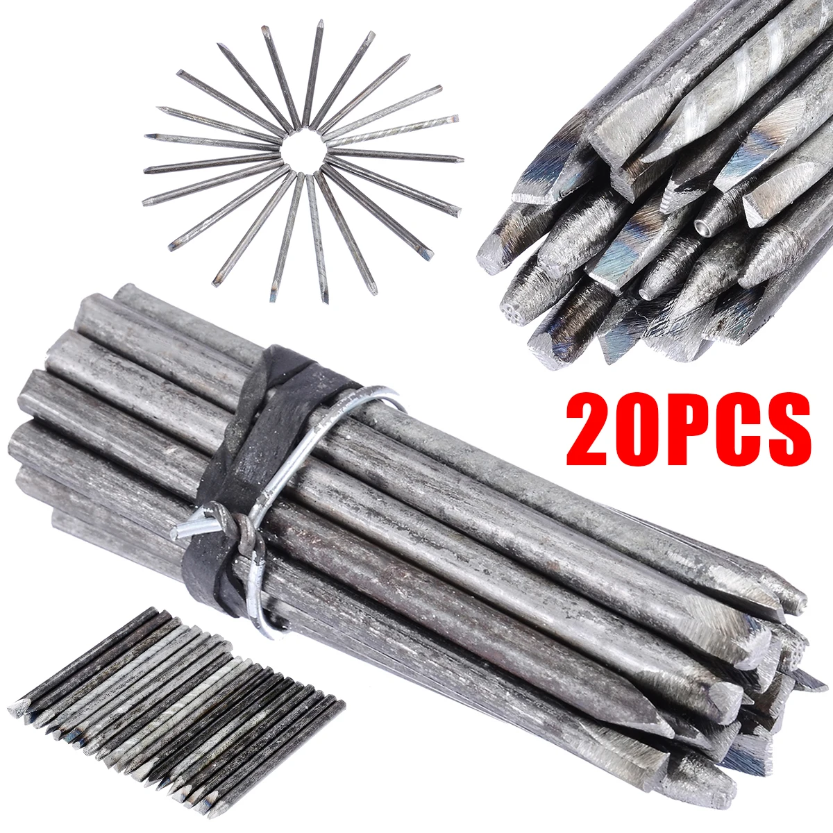 Buy 20pcs/set Punch Stamp 4mm Steel Punches Set
