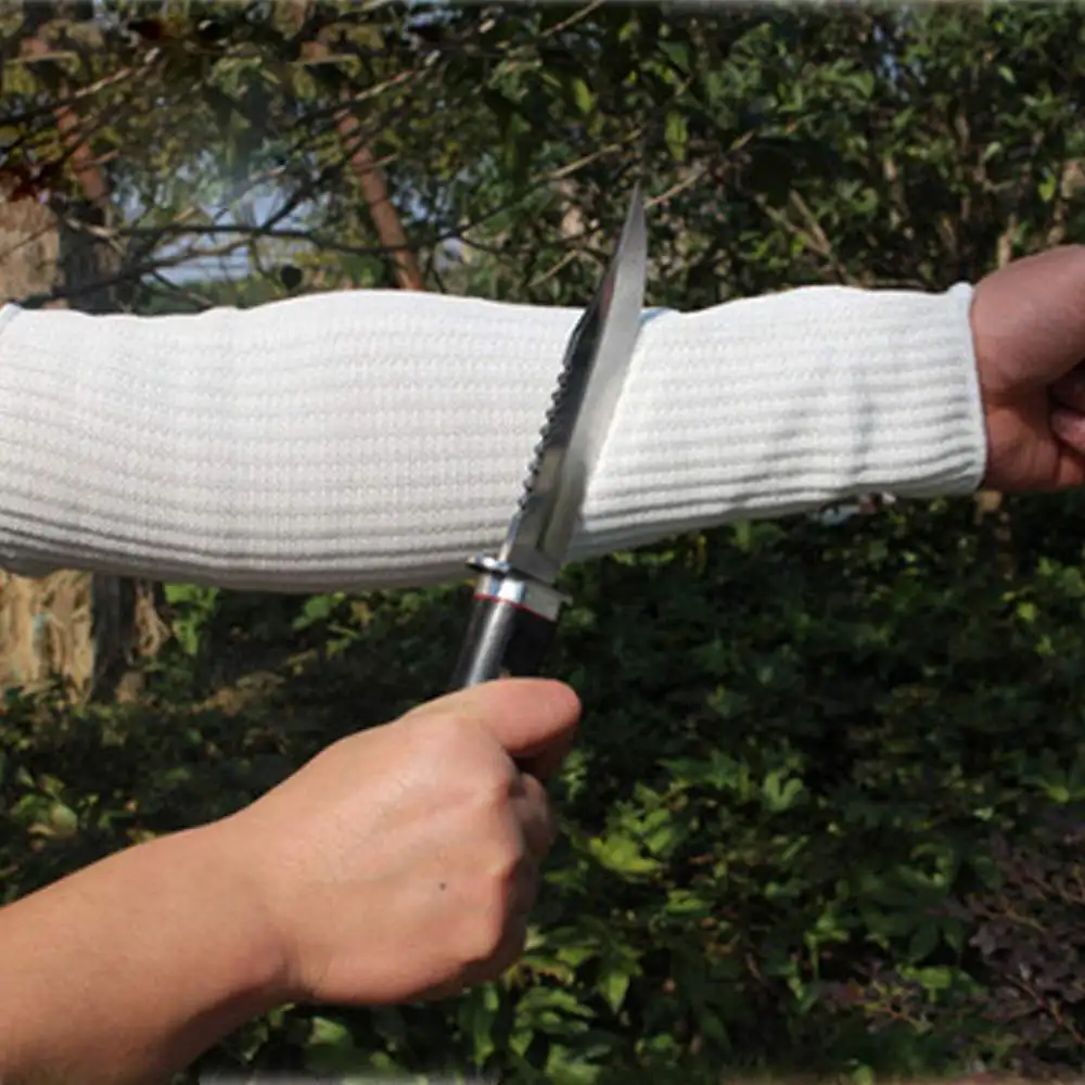 

High Quality Labor Protection Gloves Anti-Cutting Wrist Wrap Cut Safety Arm Sleeve Work Labor Protection Outdoor Saftey Glaoves