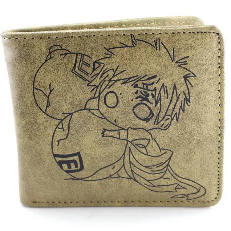 

Wa78 Cartoon Comic Periphery PU Short Pressing Pattern Wallet Naruto G Fund